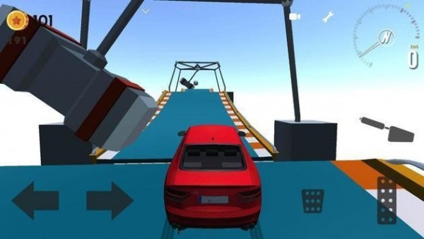 高空汽車坡道跑酷