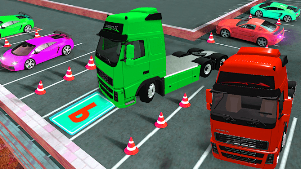 免費(fèi)卡車停車3D
