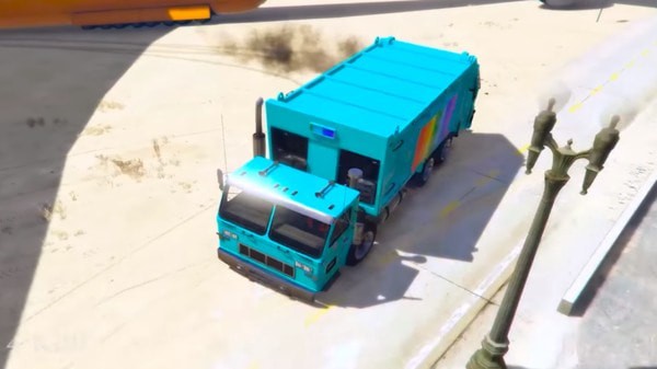 蜘蛛俠垃圾車