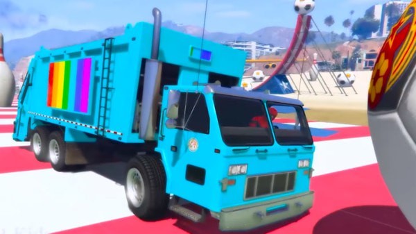 蜘蛛俠垃圾車