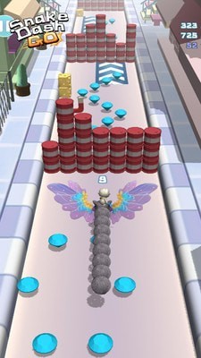 成長蛇3D