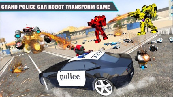 警車改造機器人