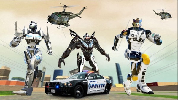 警車改造機器人