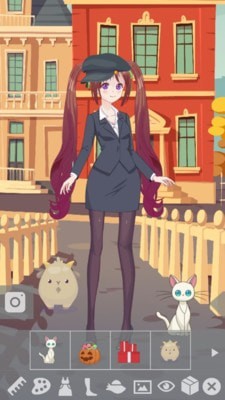 動漫女孩愛打扮