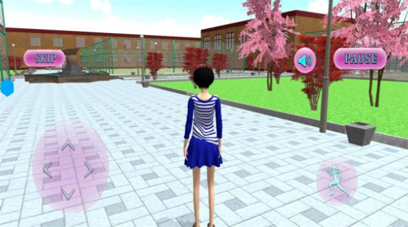 櫻色校園女生中文版