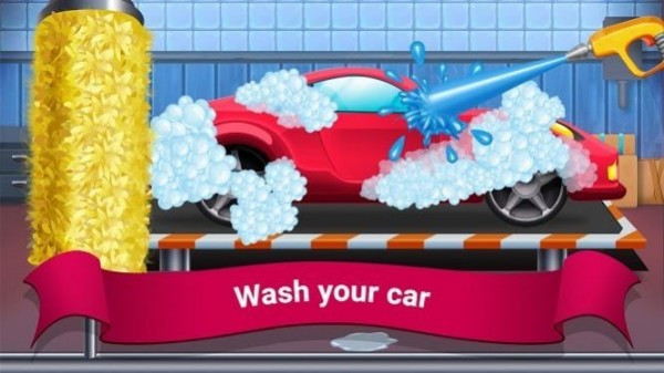 兒童車庫汽車維修