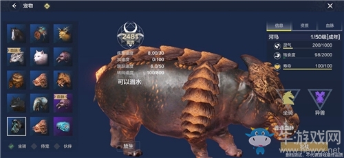 《妄想山?！纷T河馬介紹