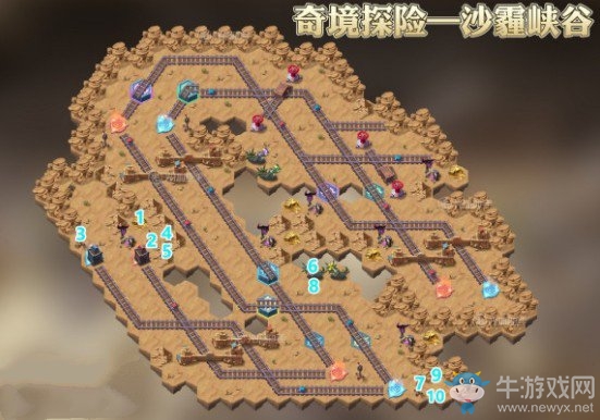 《劍與遠(yuǎn)征》沙霾峽谷怎么過(guò)