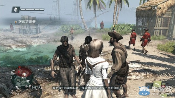 《刺客信條4:黑旗》有字幕沒聲音解決方法