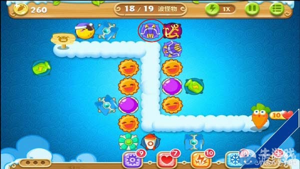 《保衛(wèi)蘿卜2》天際第64關(guān)攻略