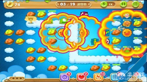 《保衛(wèi)蘿卜2》天際第64關(guān)攻略