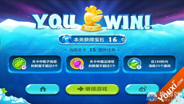 《保衛(wèi)蘿卜2》雪地第15關(guān)攻略