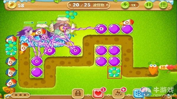 《保衛(wèi)蘿卜2》炮塔搭配和擺放技巧