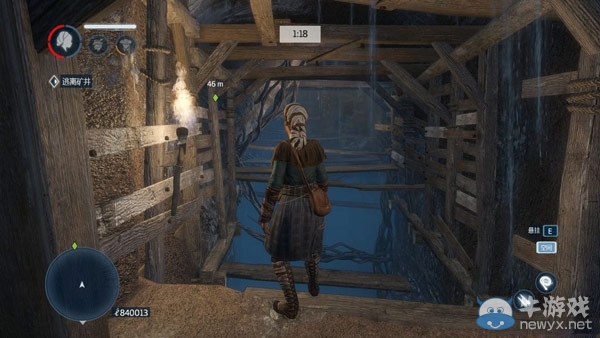 《刺客信條：解放HD》怎么跳過逃離礦井