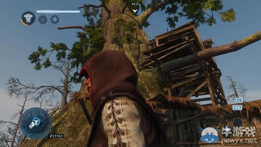 《刺客信條：解放HD》怎么爬上樹