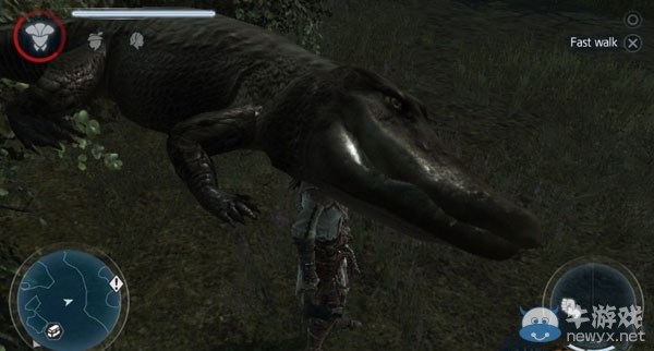 《刺客信條：解放HD》如何打死鱷魚