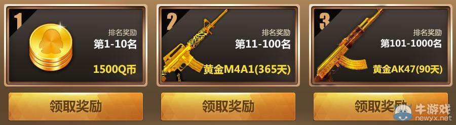 《cf》每日充值排行活動