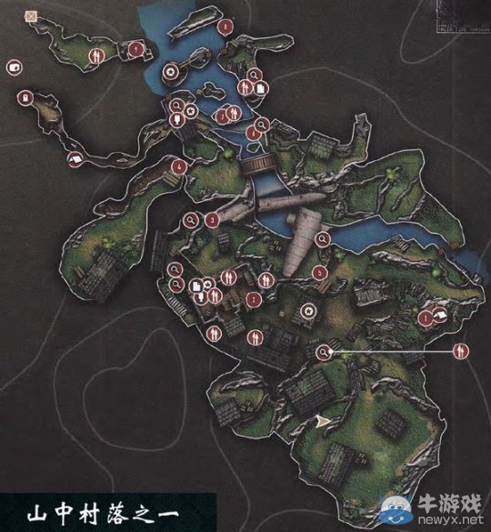 《古墓麗影9》劇情地圖攻略之山中村落Ⅰ