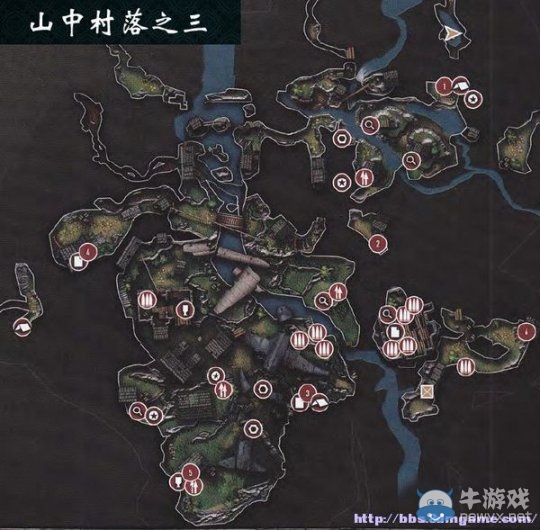 《古墓麗影9》劇情地圖攻略之山中村落Ⅲ