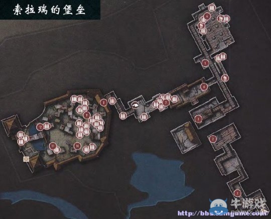 《古墓麗影9》劇情地圖攻略之索拉瑞的堡壘