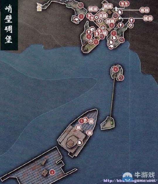 《古墓麗影9》劇情地圖攻略之峭壁碉堡