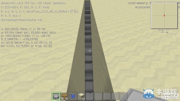 《我的世界》自動上升水電梯制作圖文教程