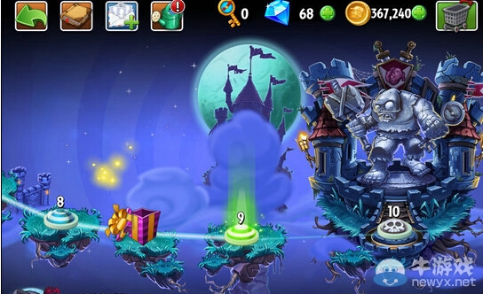 《植物大戰僵尸2》黑暗時代第9天通關攻略