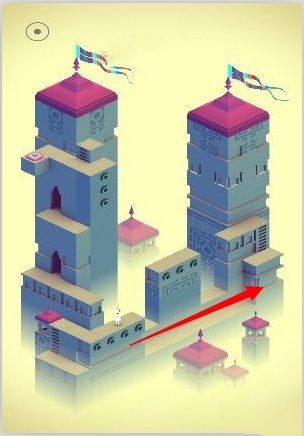《紀(jì)念碑谷》第三關(guān)攻略