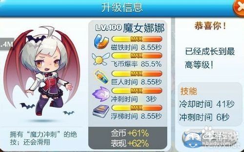 《天天酷跑》魔女娜娜圖鑒