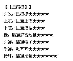 《暖暖環(huán)游世界》獨立套裝圓滾滾套裝介紹