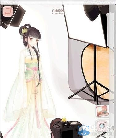 《暖暖環游世界》照相技巧之去掉道具欄和LOGO