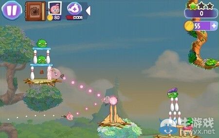 《憤怒的小鳥思黛拉》第7關三星攻略