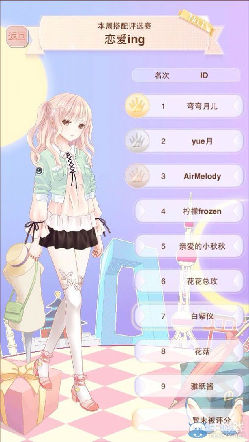 《暖暖環(huán)游世界》本周搭配評(píng)選賽戀愛ing搭配大全