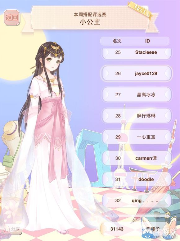 《暖暖環(huán)游世界》小公主評選賽S搭配圖鑒