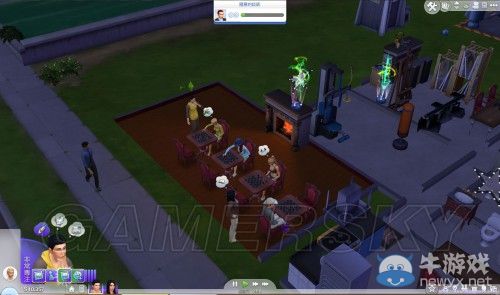 《模擬人生4》開圍棋指導教室快速刷好感度方法