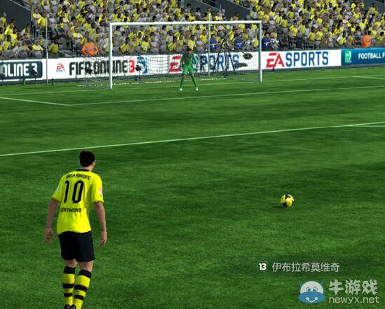 FIFA Online3任意球得分的方法和心得