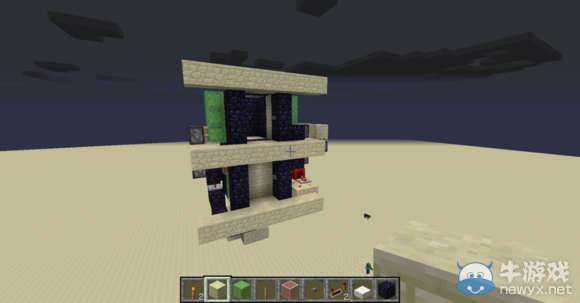 《我的世界》1.8史萊姆塊電梯圖文教程