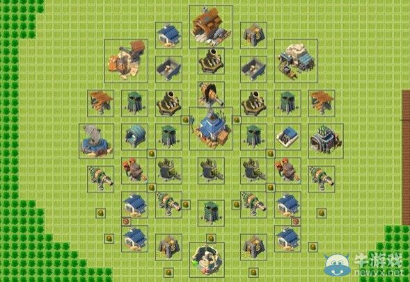 《海島奇兵》12本防御陣型