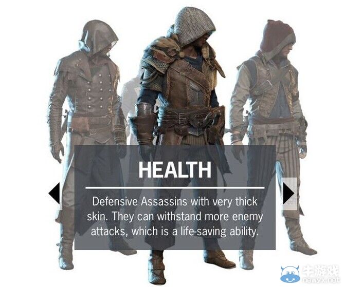 《刺客信條：大革命》全職業圖文介紹