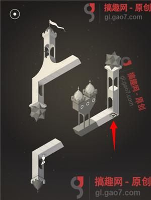 《紀念碑谷》被遺忘的海岸第六關(guān)攻略