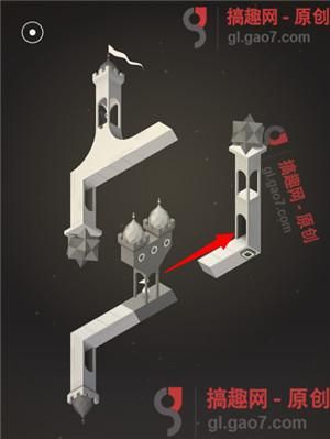 《紀念碑谷》被遺忘的海岸第六關(guān)攻略