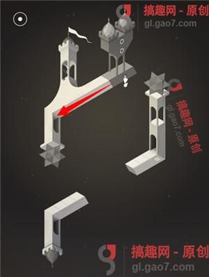 《紀念碑谷》被遺忘的海岸第六關(guān)攻略