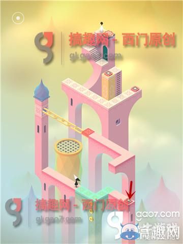 《紀(jì)念碑谷》被遺忘的海岸第三關(guān)攻略