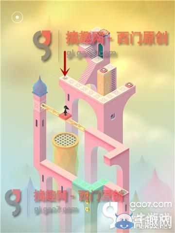 《紀(jì)念碑谷》被遺忘的海岸第三關(guān)攻略