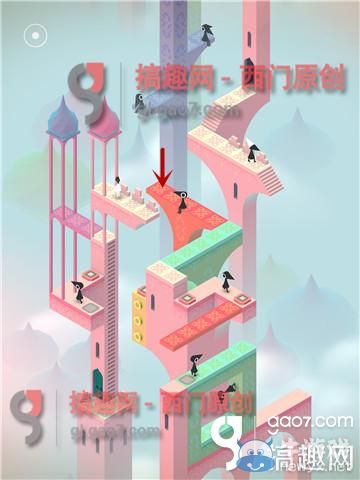 《紀(jì)念碑谷》被遺忘的海岸第三關(guān)攻略