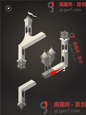 《紀念碑谷》被遺忘的海岸第六關(guān)攻略