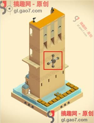 《紀(jì)念碑谷》被遺忘的海岸第四關(guān)攻略