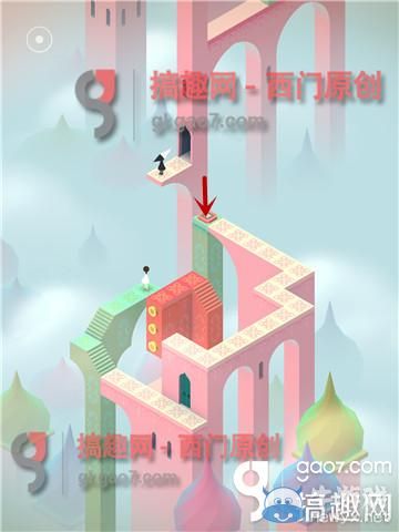 《紀(jì)念碑谷》被遺忘的海岸第三關(guān)攻略