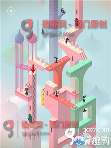 《紀(jì)念碑谷》被遺忘的海岸第三關(guān)攻略