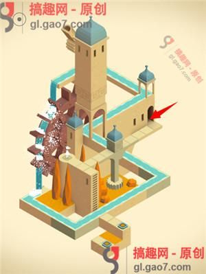 《紀(jì)念碑谷》被遺忘的海岸第四關(guān)攻略